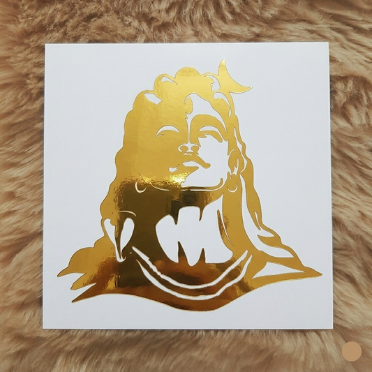 Adiyogi shiva Vinyl Sticker