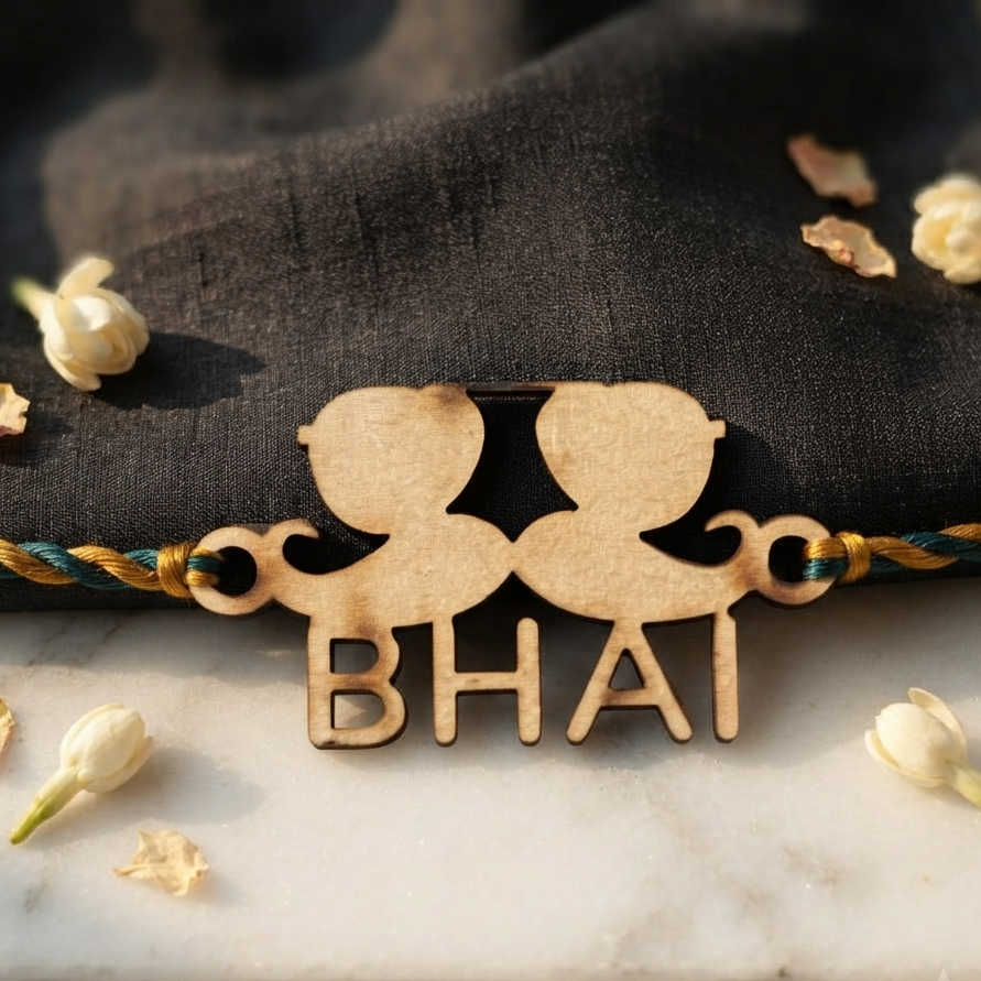 Rakhi Cutout MDF Design 8