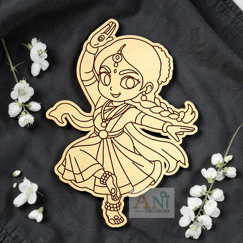 Dancing Lady 18 Mdf Cutout