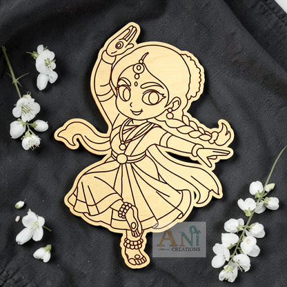 Dancing Lady 18 Mdf Cutout