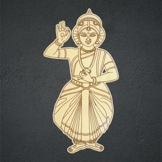 Dancing Lady 20 Mdf Cutout