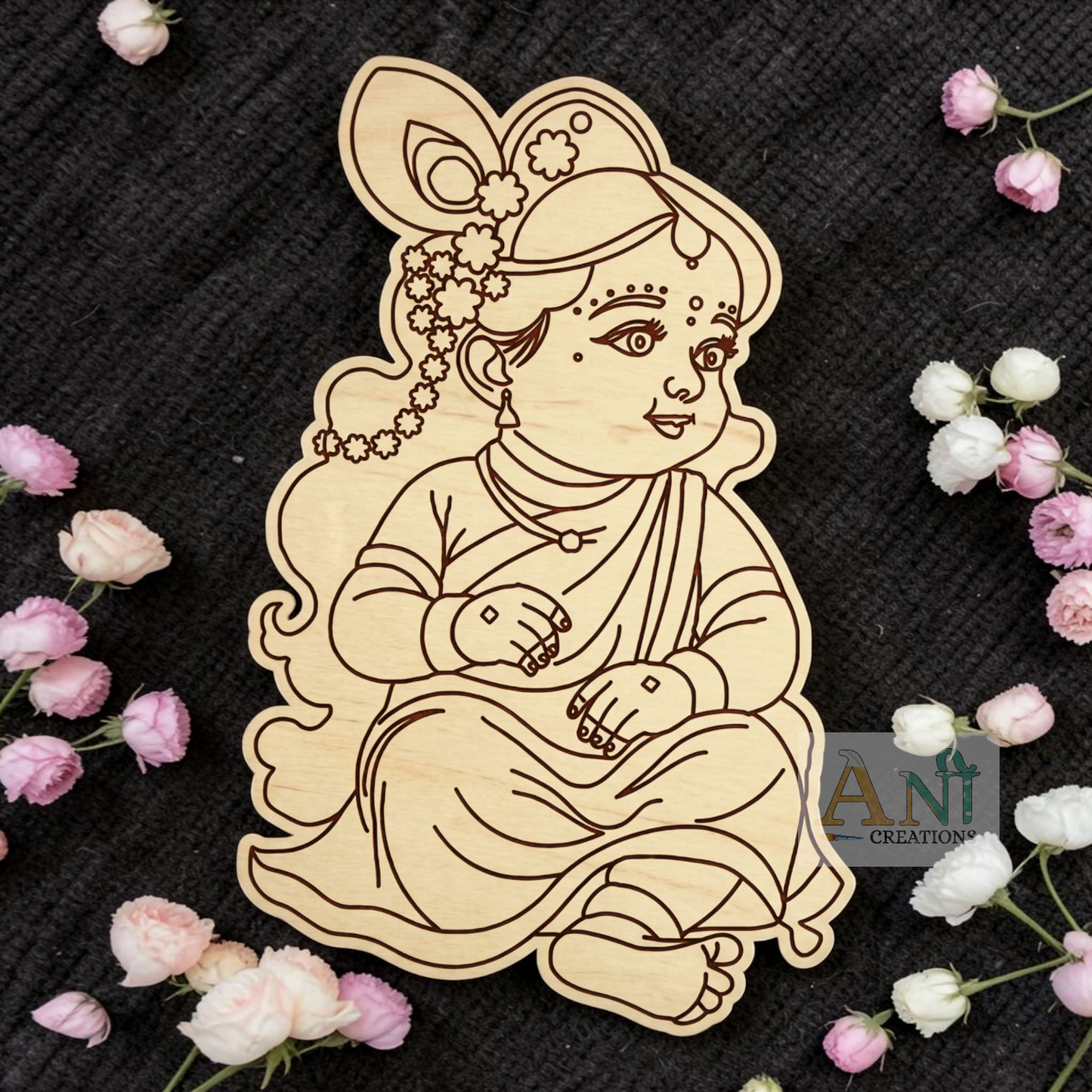 Radha ji 1 MDF cutout