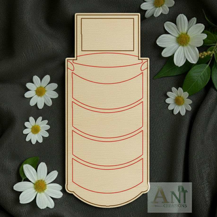 Lunch Box MDF Cutout