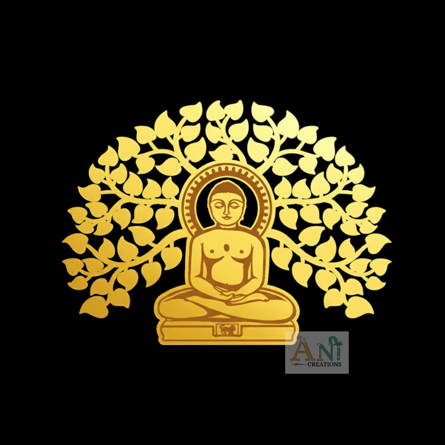 Engraved Kalpvruksh Acrylic Cutout 3