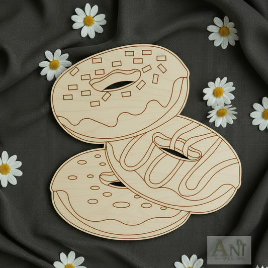 Donuts  MDF Cutout