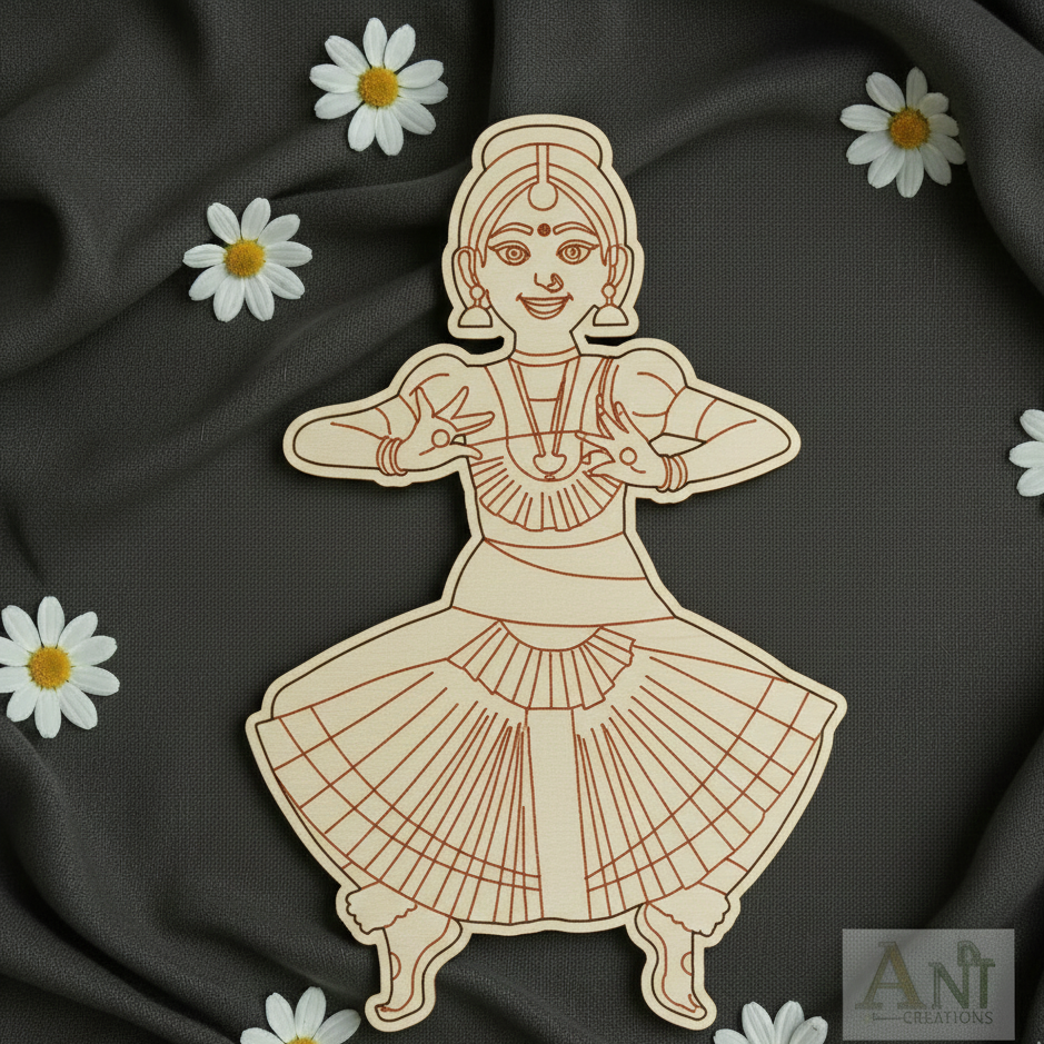 Dancing Lady 6 Mdf Cutout