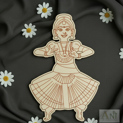Dancing Lady 6 Mdf Cutout
