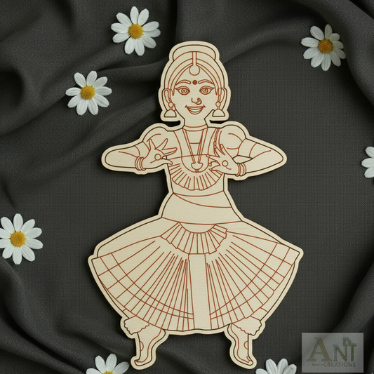 Dancing Lady 6 Mdf Cutout