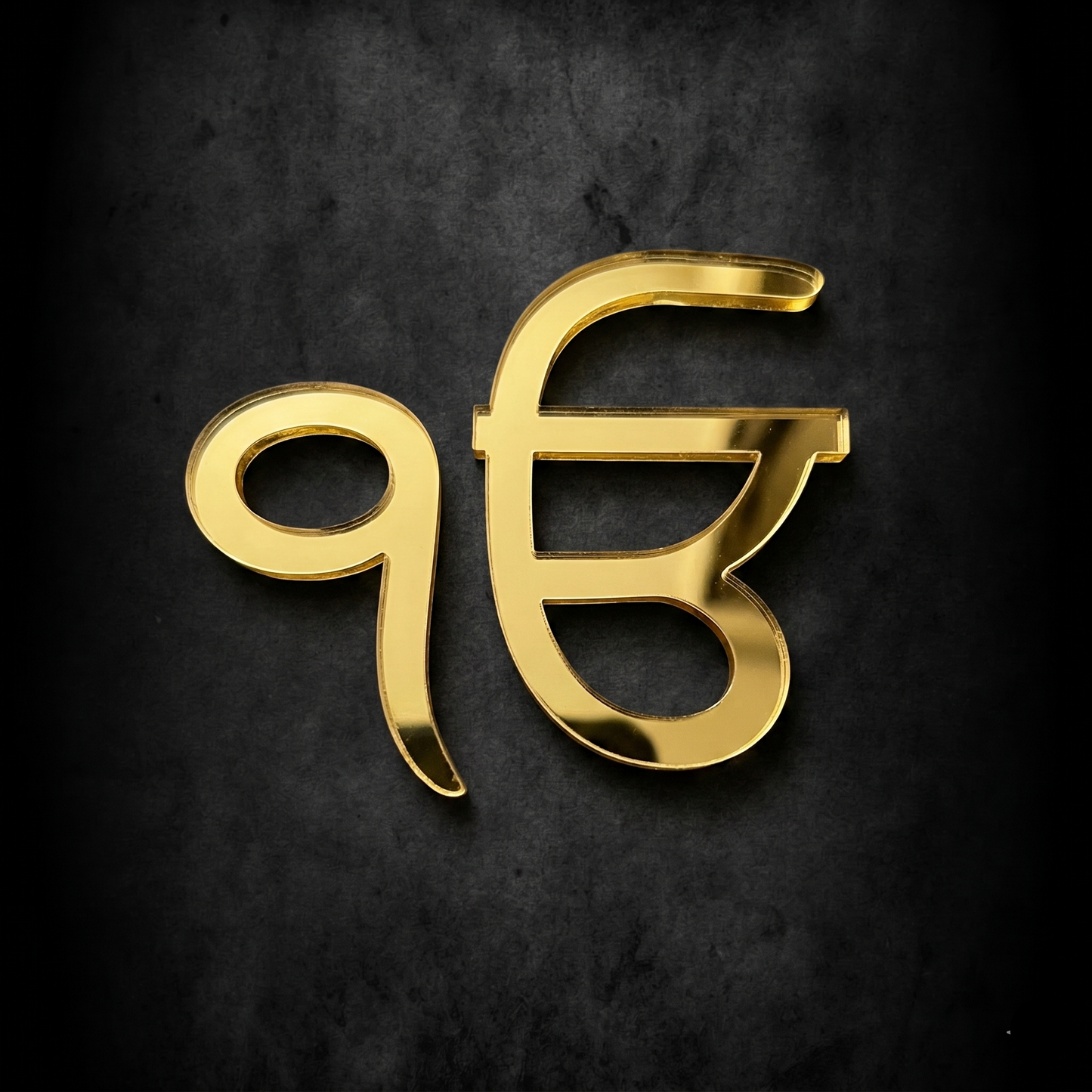 ek onkar 1  acrylic cutout