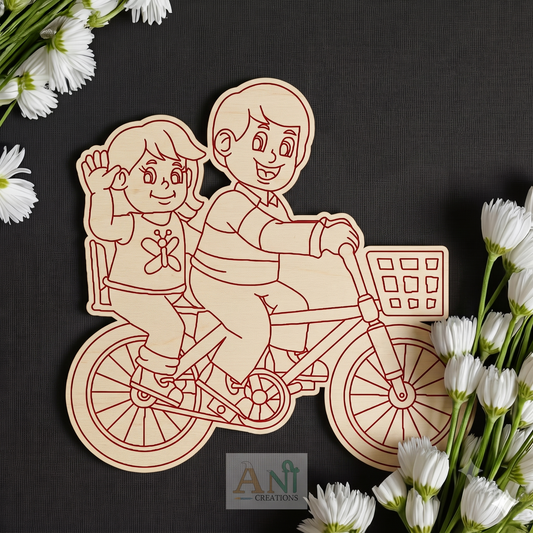 Brother and Sister 2 MDF Cutout