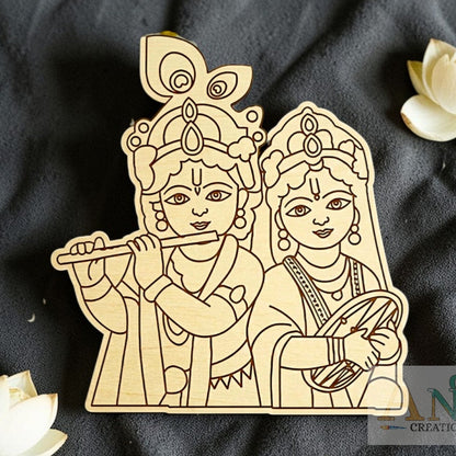 Baby krishna 8 MDF cutout