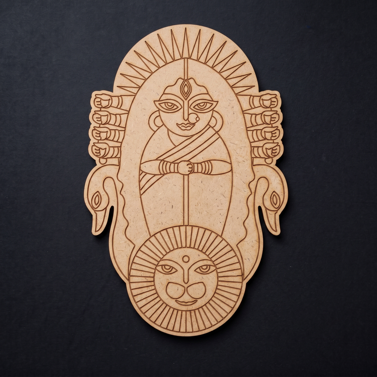 Durga mata ji 1 MDF Cutout