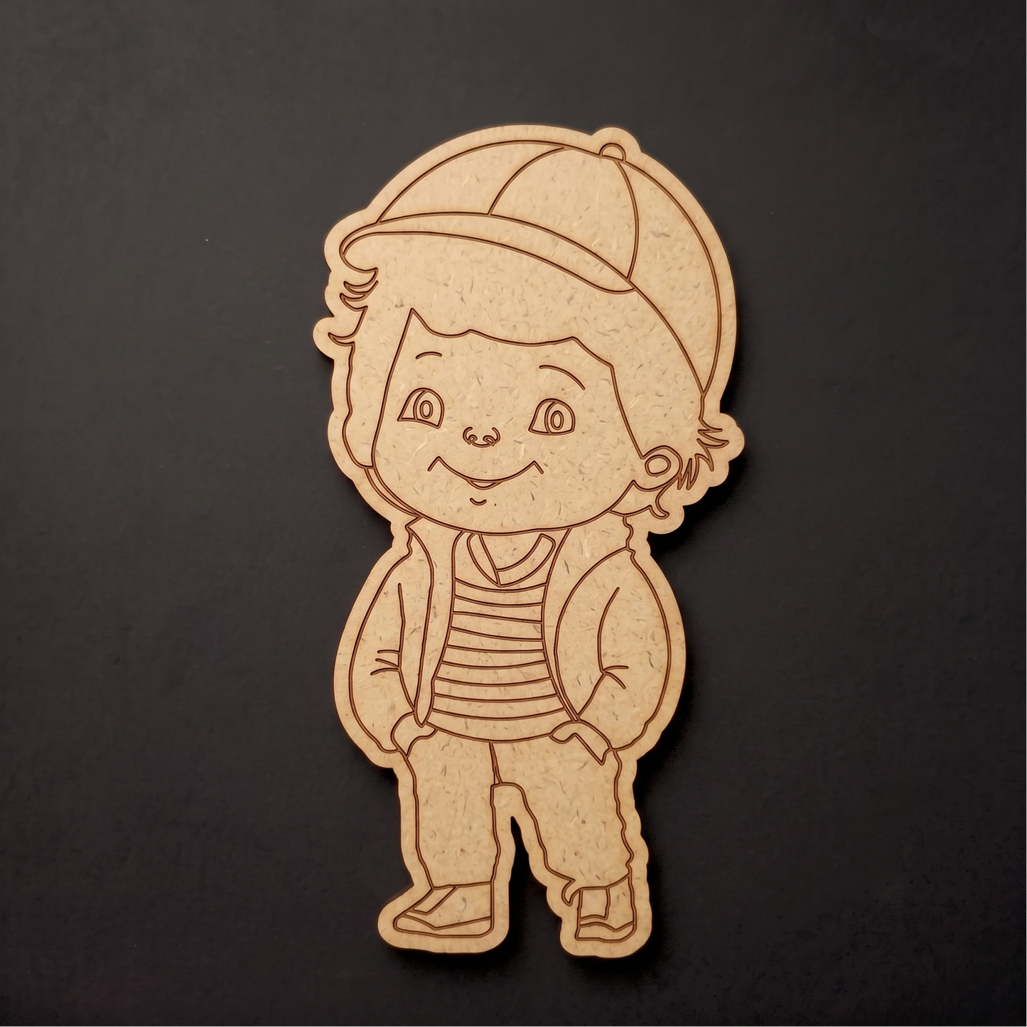 Boy MDF Cutout