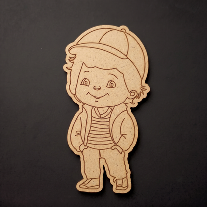 Boy MDF Cutout