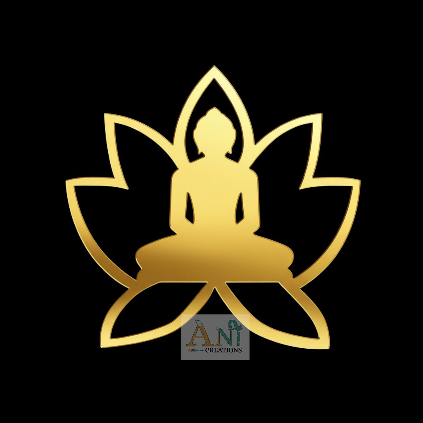 Mahavir Swami 2 Acrylic Cutout