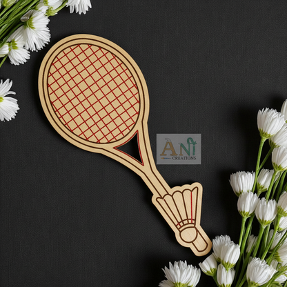 Badminton MDF Cutout