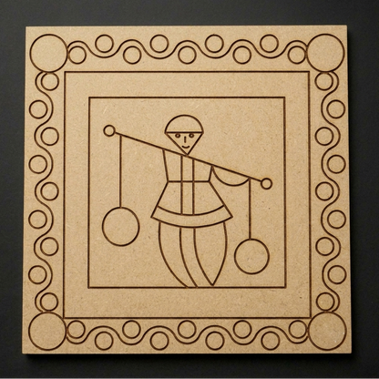 Warli 1 MDF Premarked