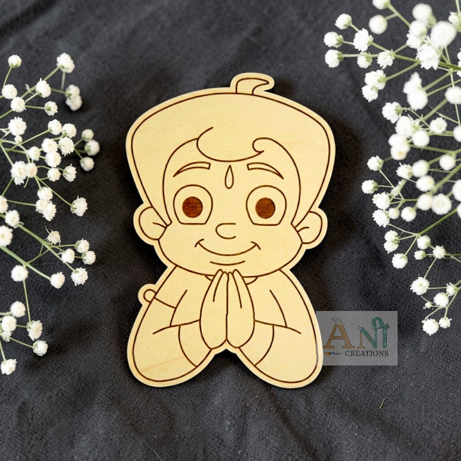 Chota Bheem MDF Cutout
