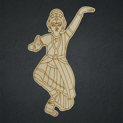 Dancing Lady 13 Mdf Cutout