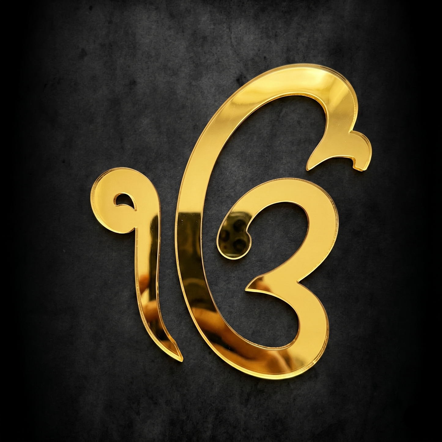 ek onkar 2  acrylic cutout