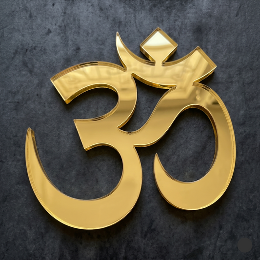 Om acrylic cutout