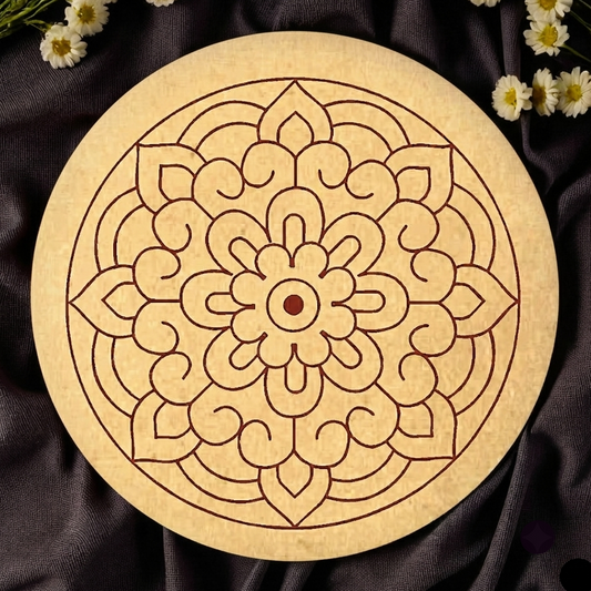 Mandala 25 MDF Premarked