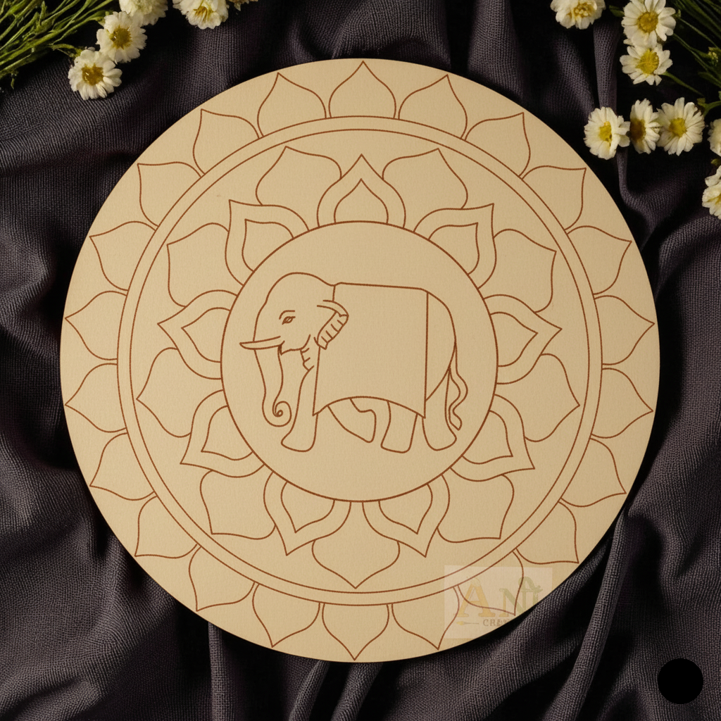 Elephant 6 MDF Premarked