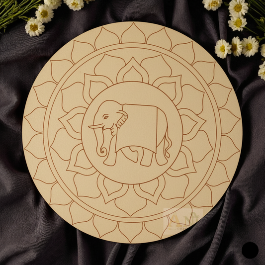 Elephant 6 MDF Premarked