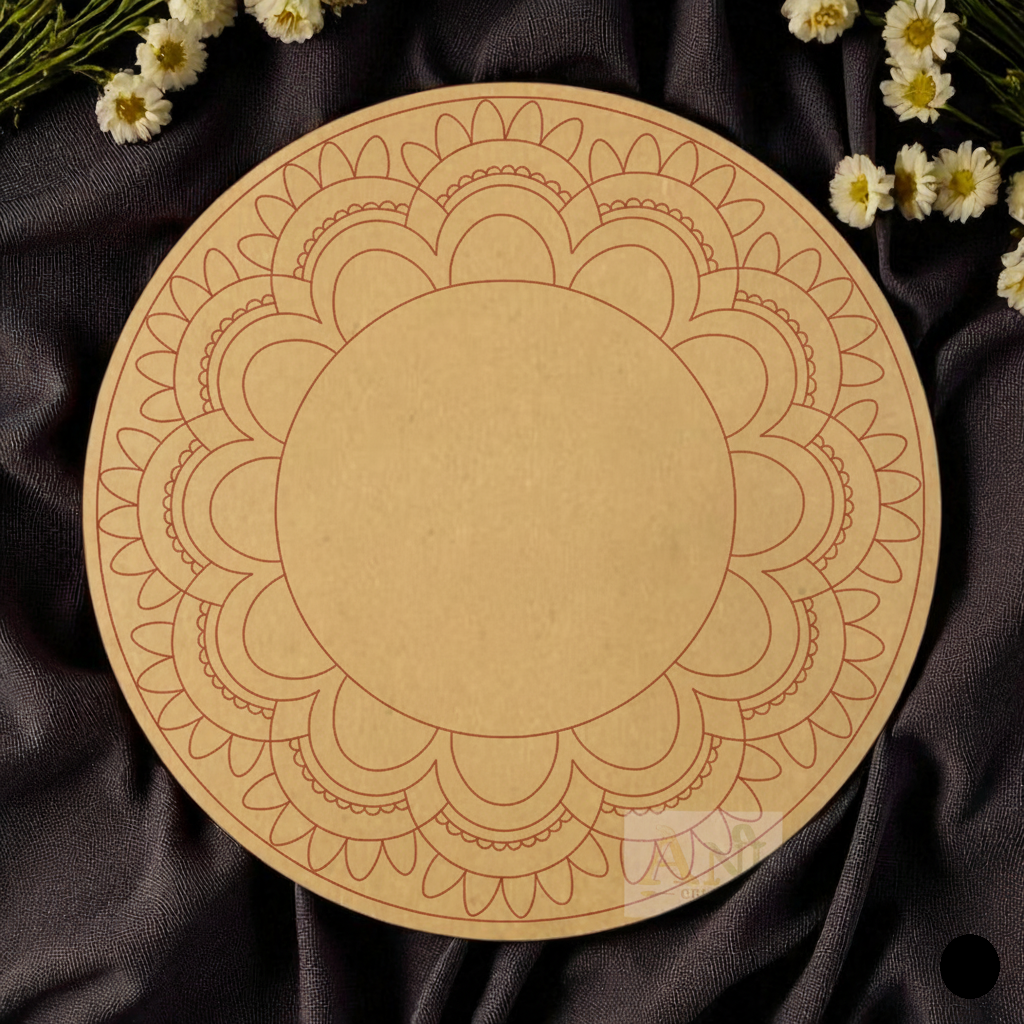 Mandala 23 MDF Premarked
