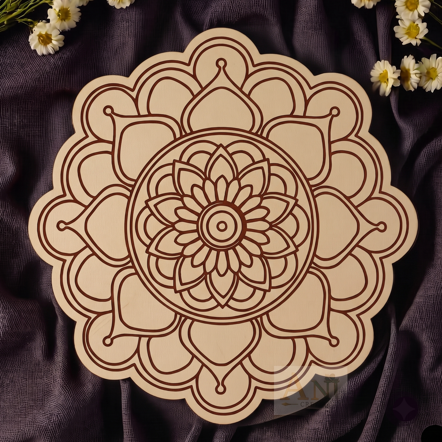 Mandala 27 MDF Premarked