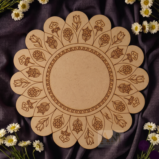 Mandala 28 MDF Premarked