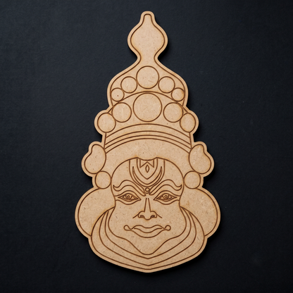 Kathakali MDF Cutout