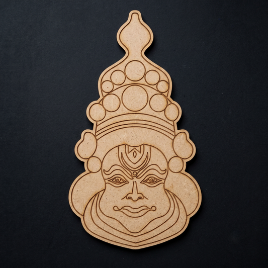 Kathakali MDF Cutout