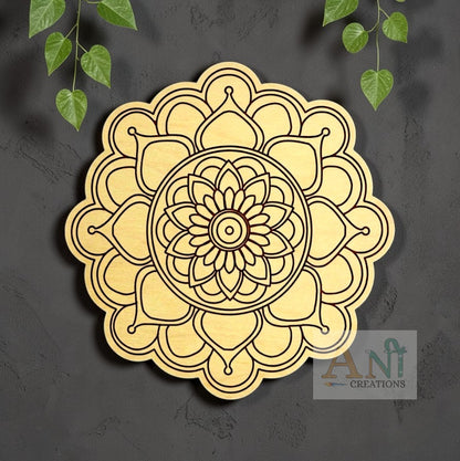 Mandala 26 MDF Premarked