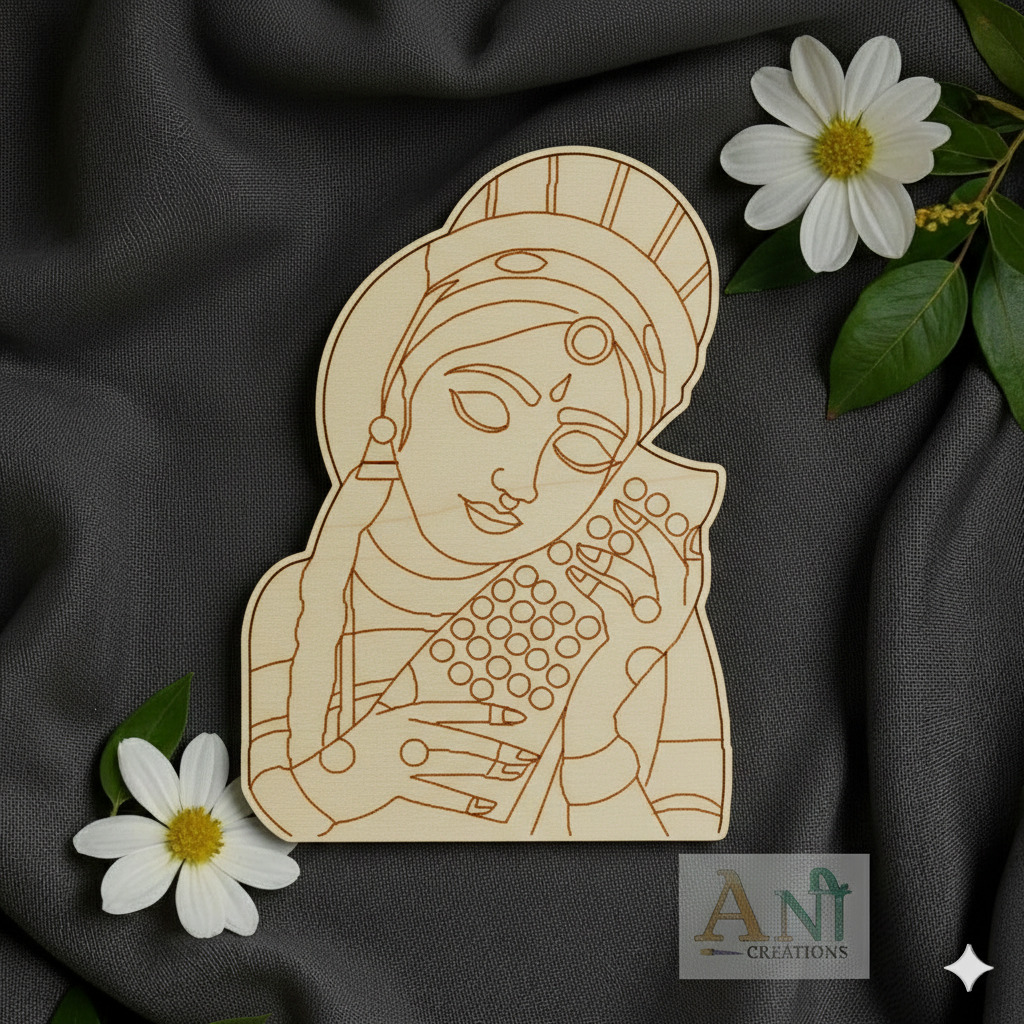 Dancing Lady 14 Mdf Cutout