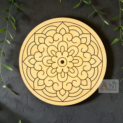 Mandala 25 MDF Premarked