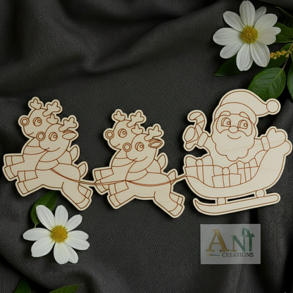 Santa Claus Christmas Pre Marked 8