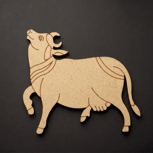Cow calf cutout 4 MDF Cutout