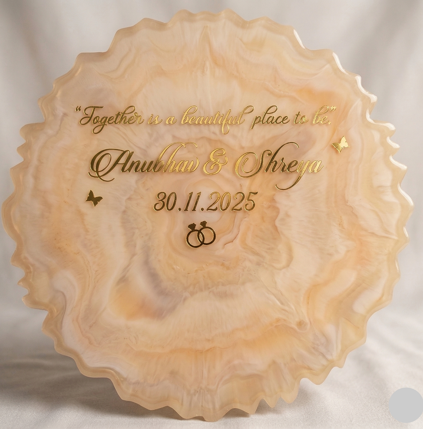 couple Wedding Platter 3