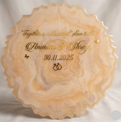 couple Wedding Platter 3