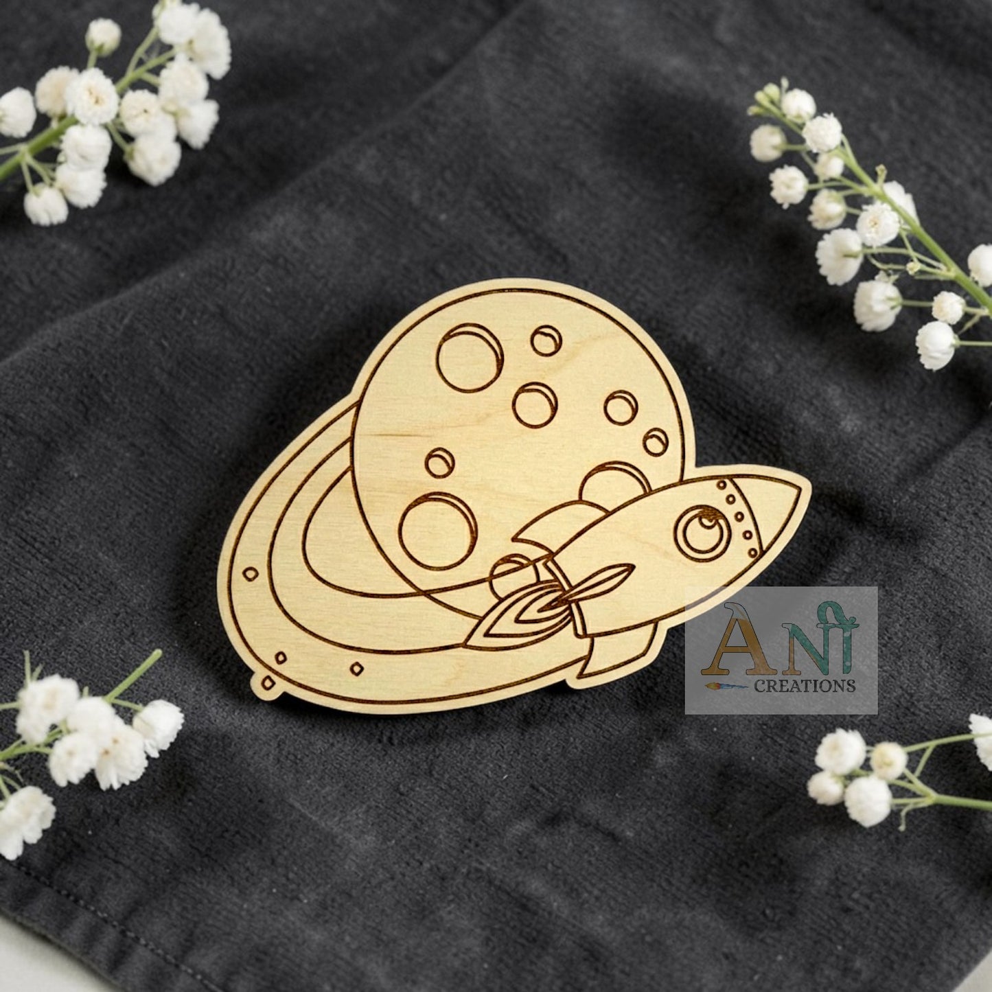 Space Planet 4 MDF Cutout
