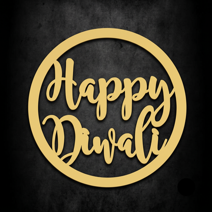 Shubh Diwali Acrylic Cutout 5