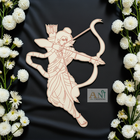 Ram ji 3 MDF Cutout