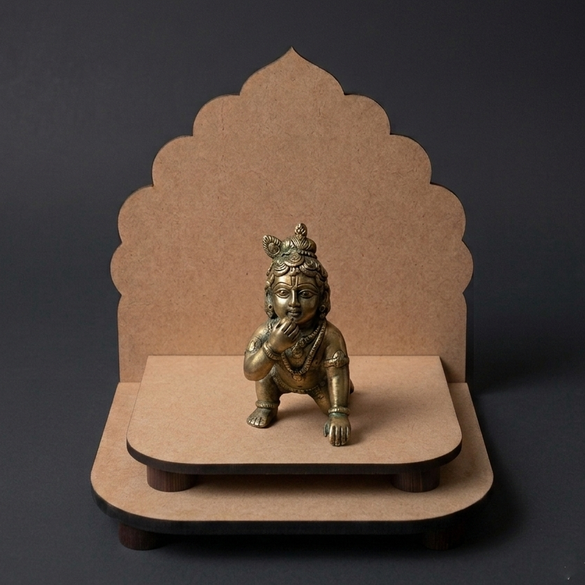 MDF Laddu Gopal Singhasan 1