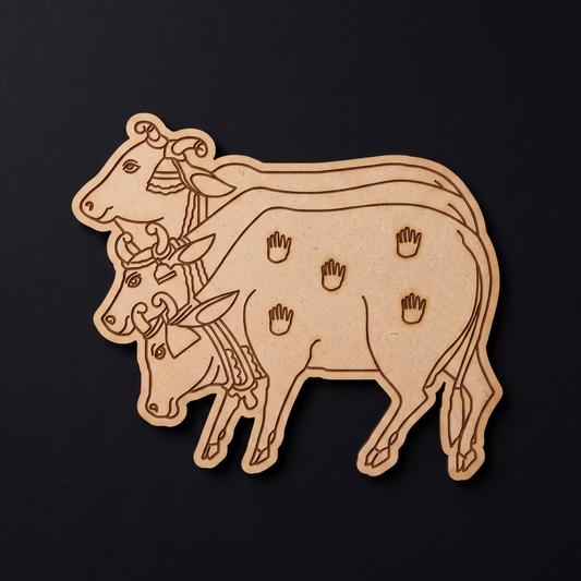 Cow cutout 2 MDF Cutout