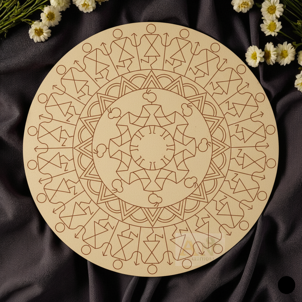 Warli 4 MDF Premarked