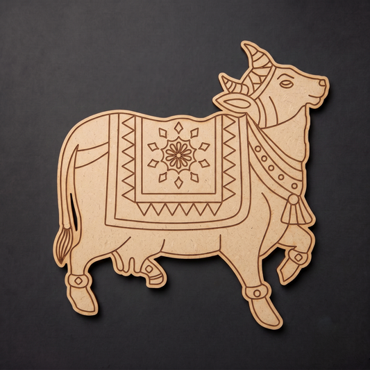 Pichwai cow 2 MDF Cutout