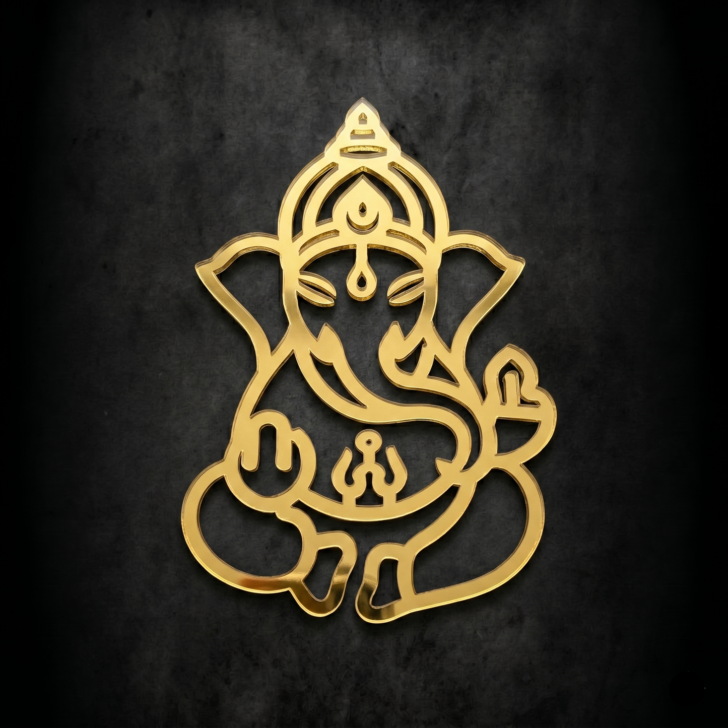 Ganesha 2 acrylic cutout