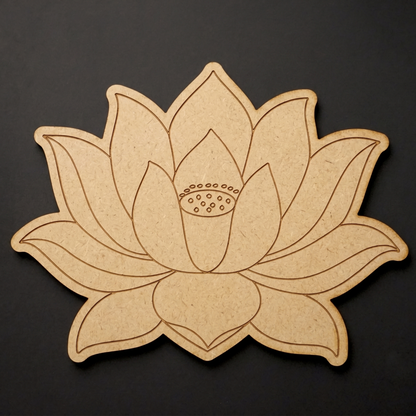 Lotus 4 Mdf Cutout