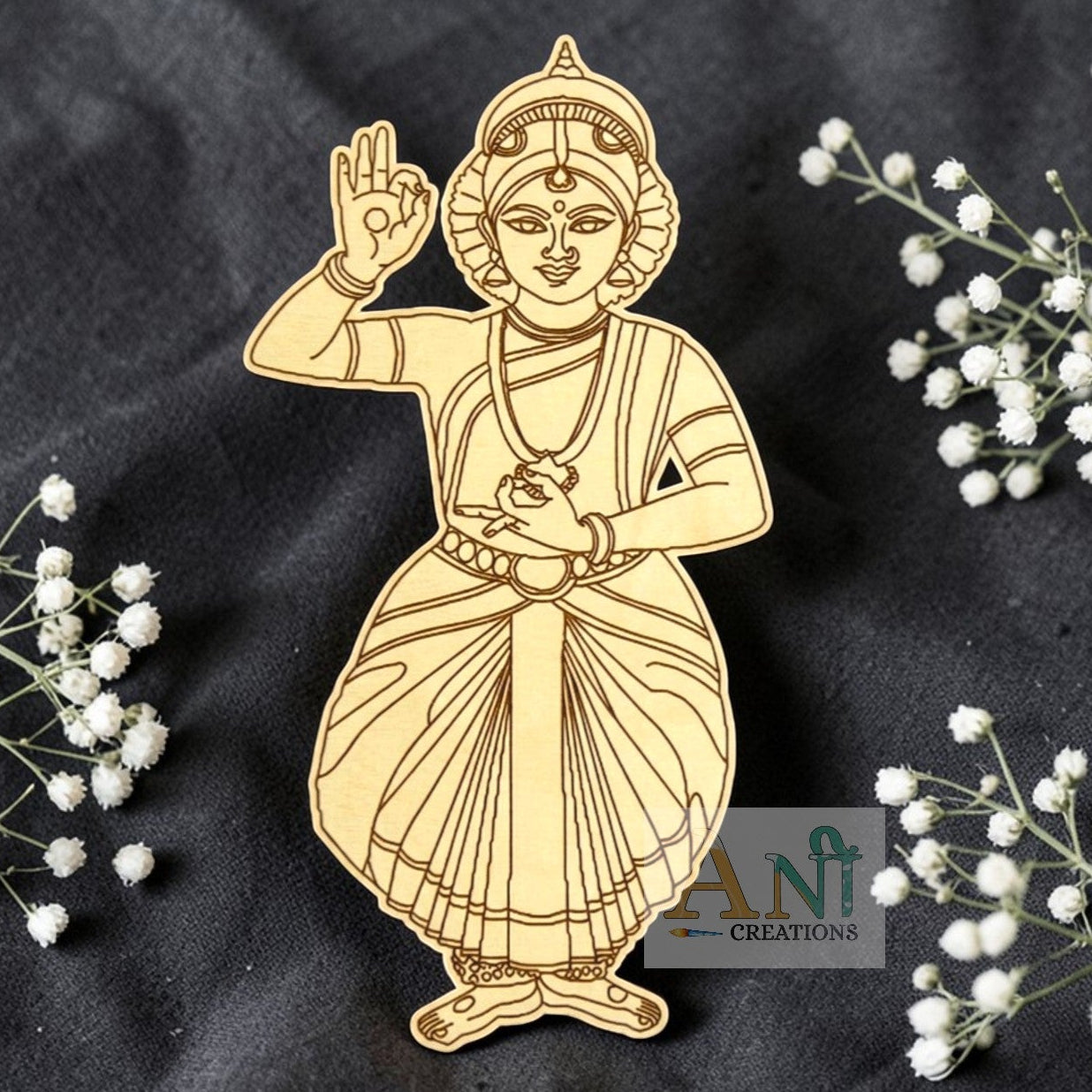 Dancing Lady 20 Mdf Cutout